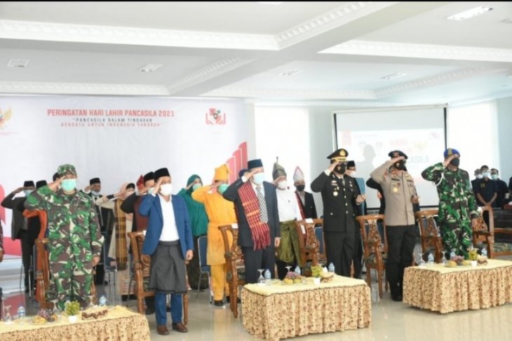 Wali Kota Tebing Tinggi ikuti peringatan Kelahiran Pancasila secara virtual