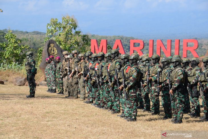 Latihan Bersama Korps Marinir Indonesia-Amerika