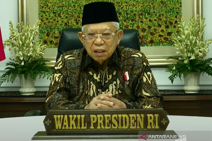 Wapres Ma'ruf Amin optimistis Indonesia jadi produsen halal terbesar dunia