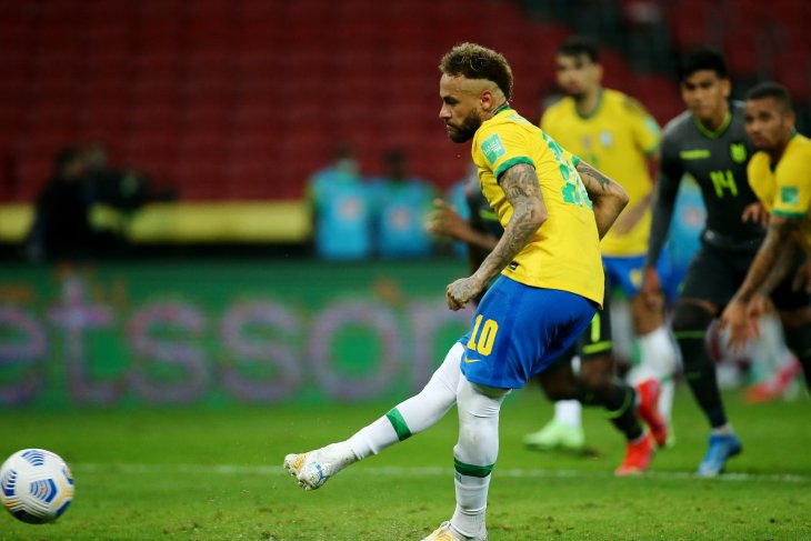 Brazil atasi Ekuador dua gol tanpa balas