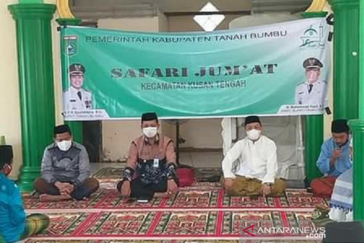 Camat Kusan Tengah agendakan safari Jum,at