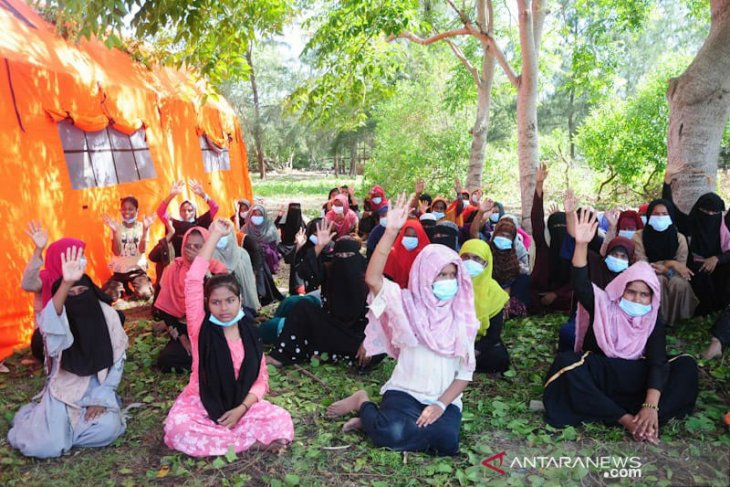 Imigran Rohingnya di Aceh Timur tolak dideportasi