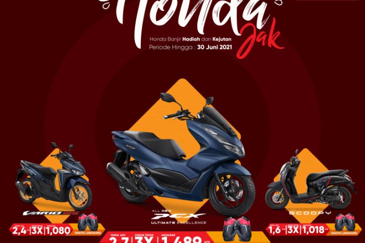 Ragam promo angsuran bulan Juni ala Honda Kalbar