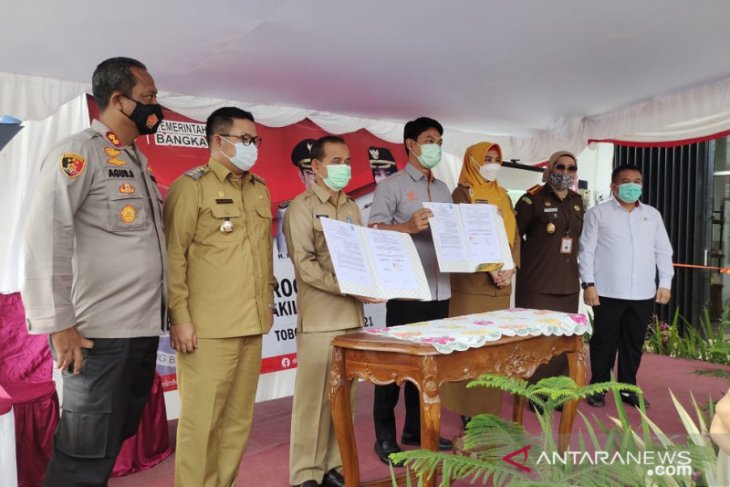 Pemkab Bangka Selatan evaluasi 100 hari kerja Bupati dan Wabup