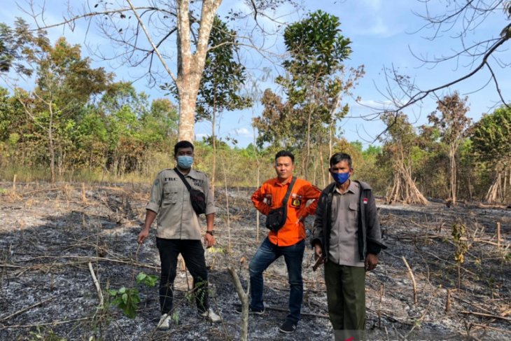 Satu hektare lahan di OKU Sumsel terbakar