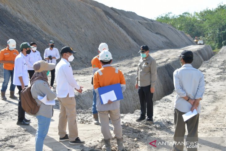 Tim teknis pastikan pengendalian limbah tambang PT AGM selesai target