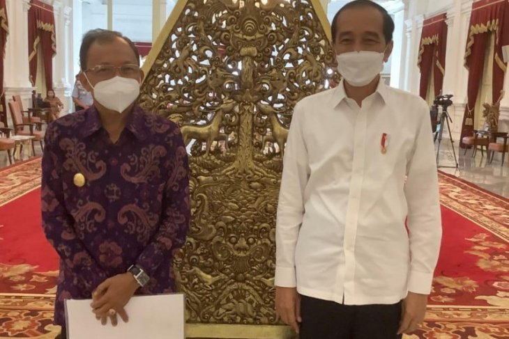 Gubernur Bali minta tambahan 3 juta vaksin COVID-19 kepada Presiden