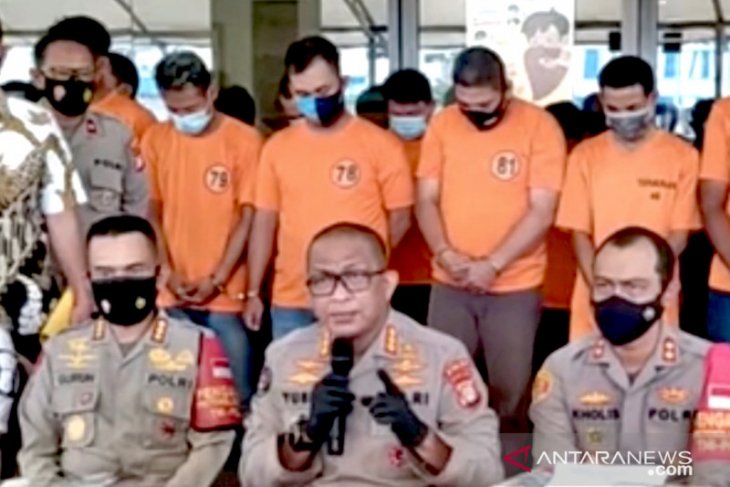 Polrestro Jakut tangkap 49 preman di Tanjung Priok
