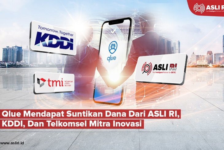 Qlue mendapat pendanaan dari ASLI RI, KDDI, Telkomsel Mitra Inovasi