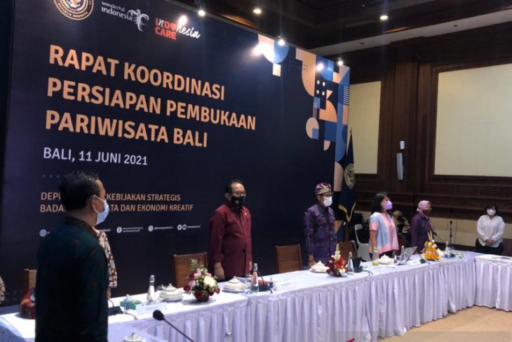 Menparekraf: Persiapan pembukaan pariwisata Bali capai 85-90 persen
