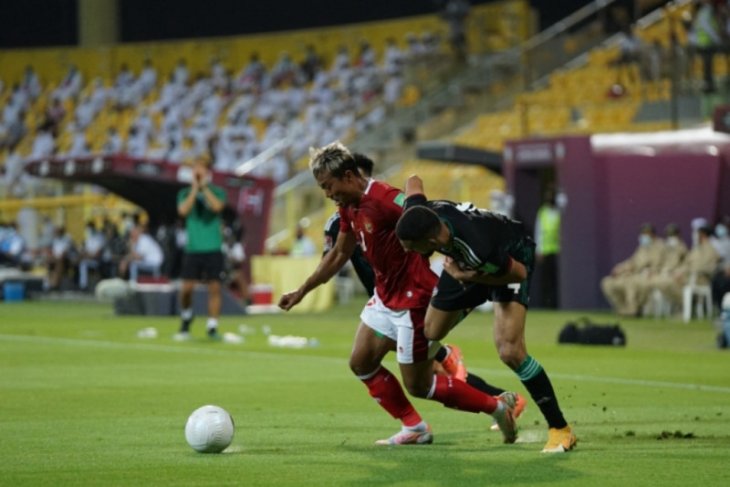 Indonesia akhiri kualifikasi Piala Dunia dengan kalah 0-5 dari UEA