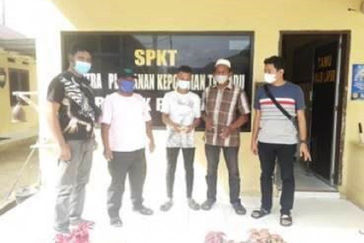 Polres Tapteng amankan 10 orang preman