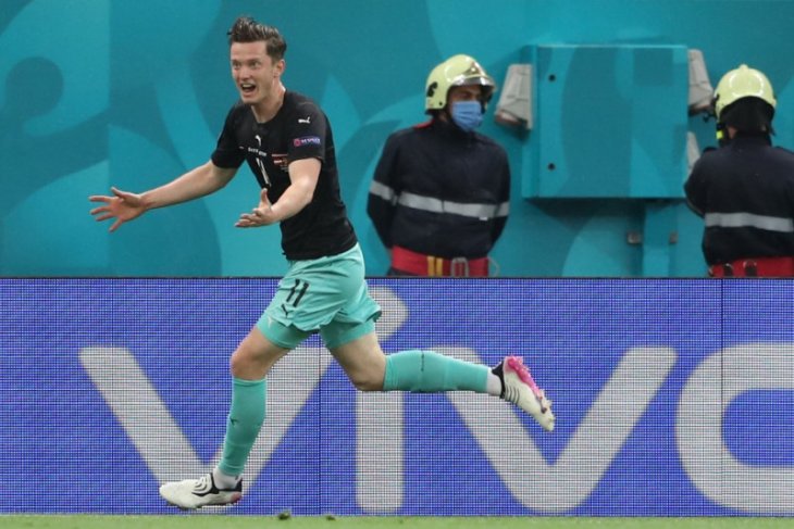 Michael Gregoritsch cetak gol ke-700 dalam putaran final Euro