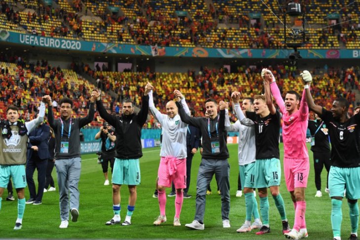 Euro 2020, dua supersub bawa Austria hancurkan Makedonia Utara 3-1