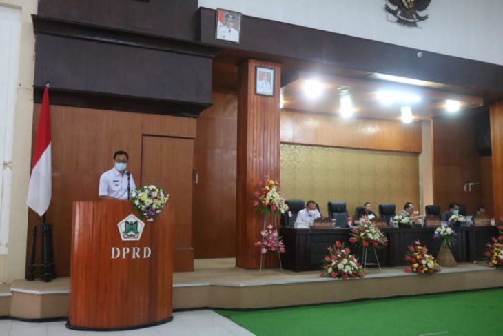 Tiga fraksi setujui bahas ranperda pertanggungjawaban APBD 2020
