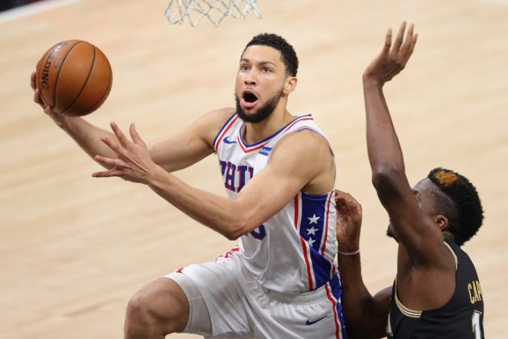 Hawks samakan kedudukan 2-2 semifinal lawan 76ers