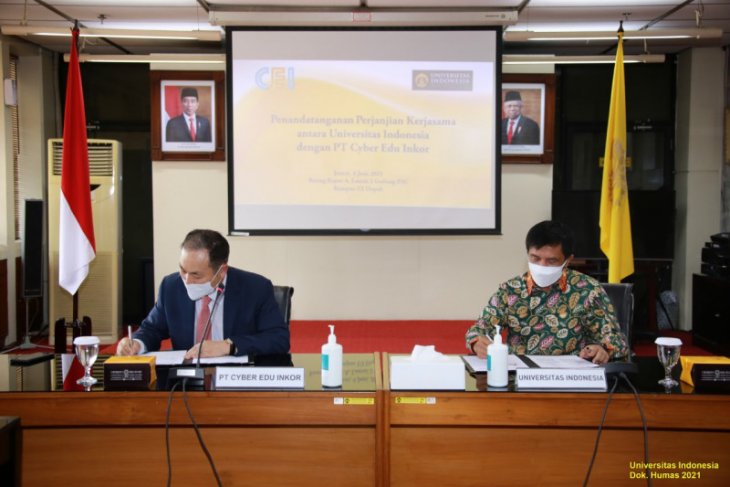 UI dan PT Cyber Edu Inkor kerja sama pendidikan daring