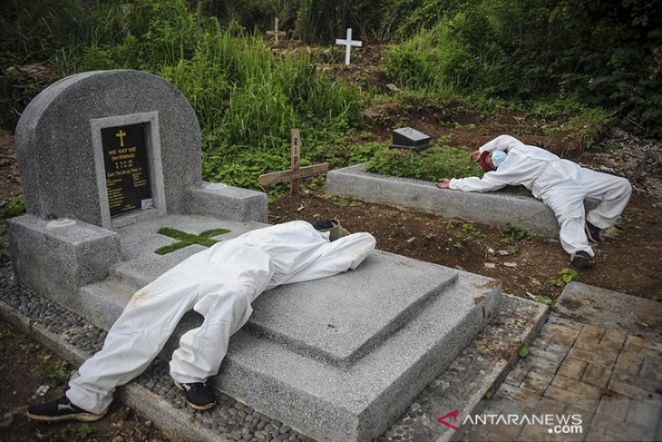 Pemakaman COVID-19 di Bandung meningkat 