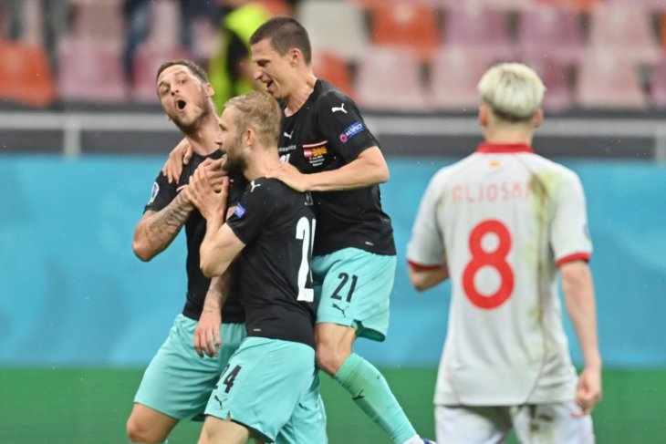 UEFA investigasi selebrasi gol Arnautovic ketika lawan Makedonia Utara