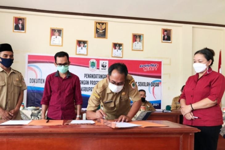 Tiga sekolah di Kapuas Hulu komitmen kembangkan sekolah hijau
