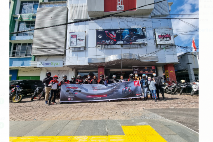 Touring Astra Motor Kalbar-Komunitas Honda Street Fire Clup Indonesia
