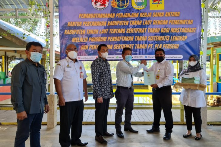BPN : Pemkab Tanah Laut pioner bantu sertifikasi 30 ribu tanah masyarakat