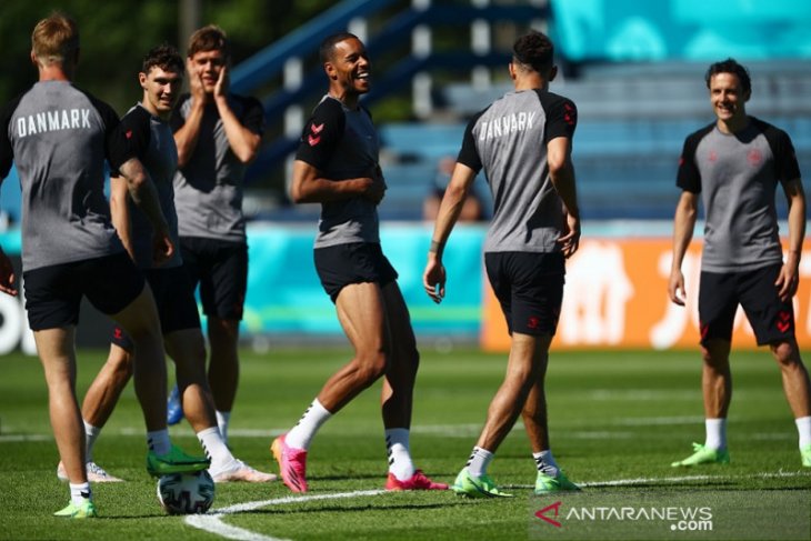 Euro 2020, Denmark tak berlatih di Parken tapi pemainnya akan kunjungi stadion