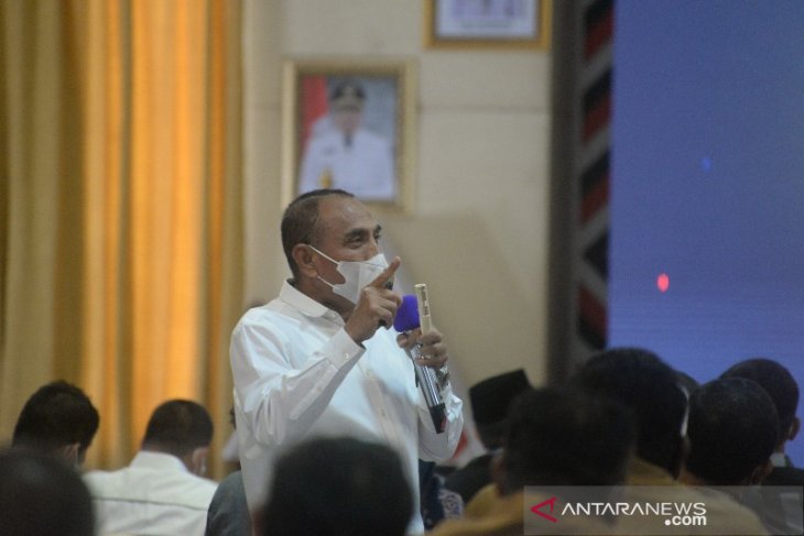 Gubernur Sumut ingatkan kepala desa jangan terhanyut program Bimtek