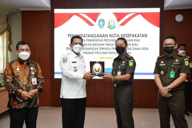 Pemprov dan Kejati awasi penggunaan dana desa Kepri sebesar Rp267 miliar