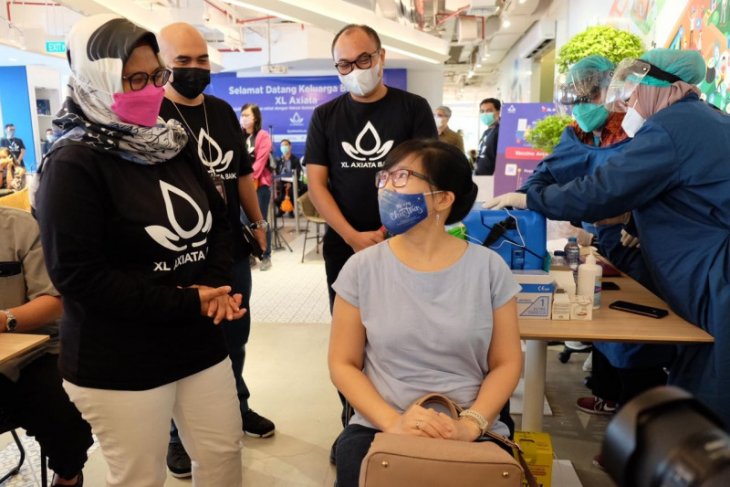 XL Axiata Terus Lakukan Vaksinasi untuk Karyawan dan Keluarganya