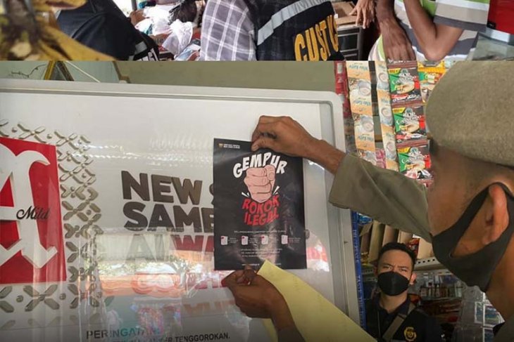Bea cukai sita belasan ribu batang rokok ilegal di Aceh