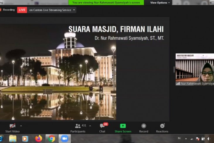 Sejumlah persyaratan harus dipenuhi dalam mendesain masjid