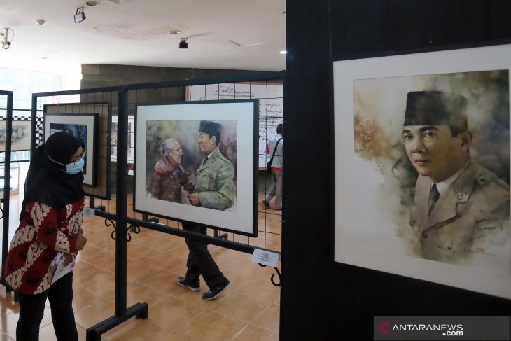 Pameran Lukisan Jejak Putera Sang Fajar