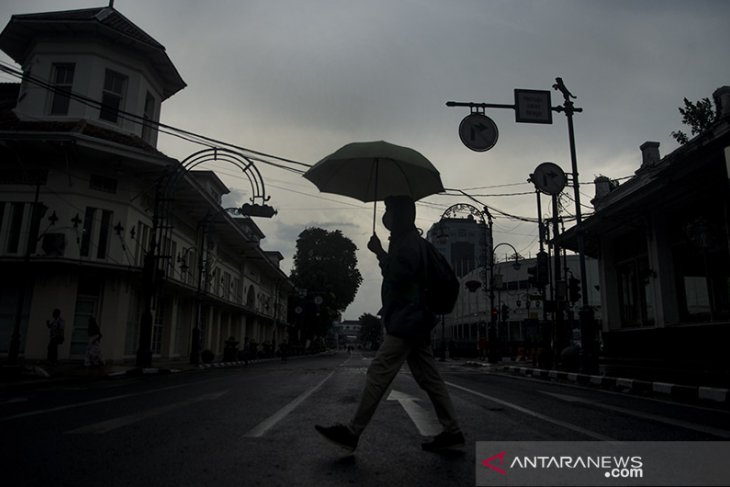 Penutupan ruas jalan di Kota Bandung