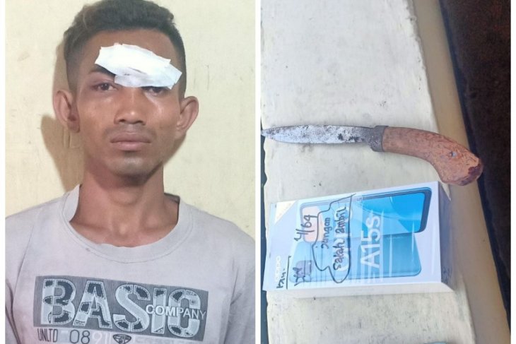 Polsek Pangkalan Brandan amankan pelaku pencurian handphone