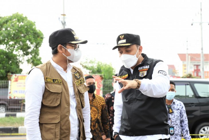 Wali kota: Penyekatan di Suramadu sisi Surabaya bantuan untuk Posko Bangkalan