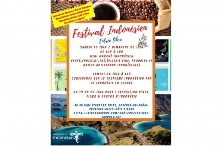 Festival Indonesia diadakan di kota Aurons, Prancis