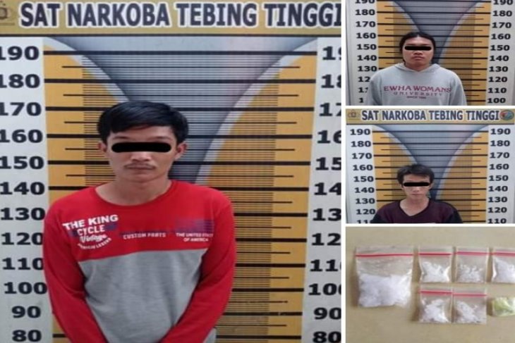 Polres Tebing Tinggi ciduk tiga penyalahgunaan narkotika