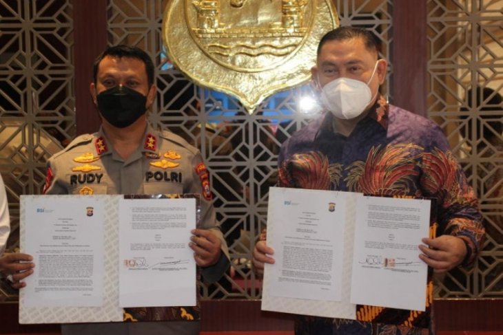 Polda Banten-Bank Syariah Indonesia kerja sama pembiayaan rumah