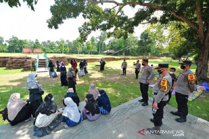 Polres Muarojambi gelar pemantauan pelaksanaan prokes tempat wisata