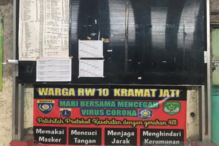 Anak terpapar COVID-19 di RW 10 Kramat Jati naik 20 persen