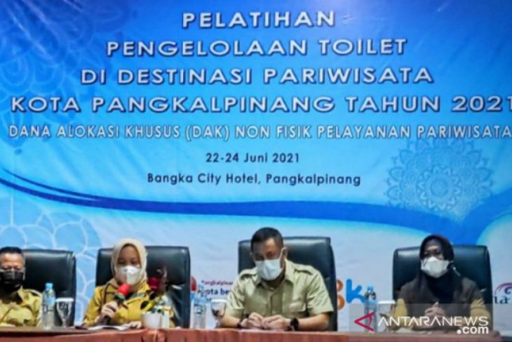Ciptakan destinasi wisata bersih, Pemkot Pangkalpinang adakan pelatihan pengelolaan toilet