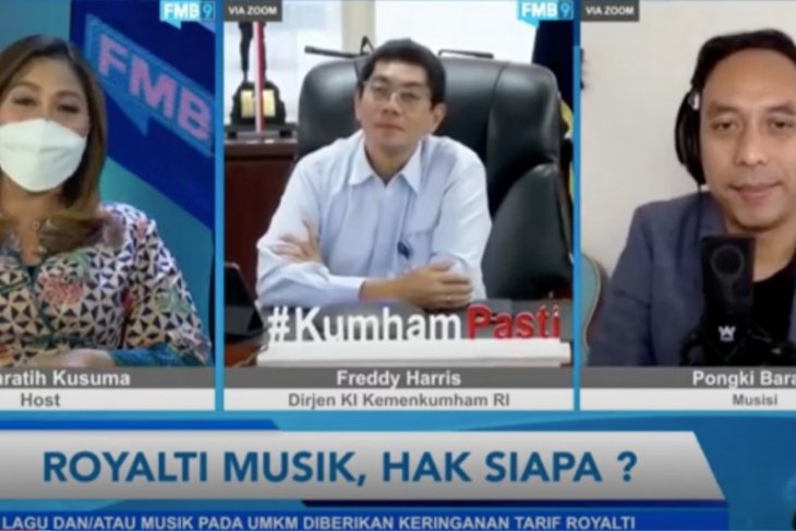 Pemerintah pastikan pekerja seni harus mendapat royalti