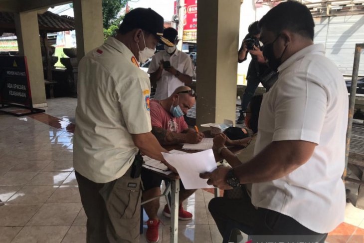 Tim Yustisi Denpasar jaring 30 pelanggar protokol kesehatan