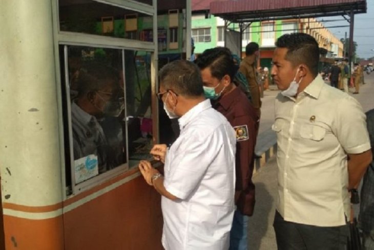 Komisi II DPRD Provinsi Jambi sidak Pasar Angsoduo