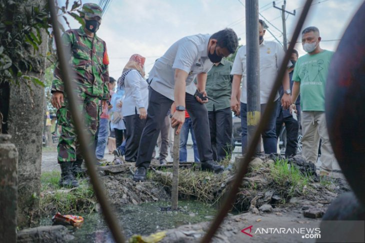 Pemkot Medan targetkan perbaiki drainase 60 km tahun ini