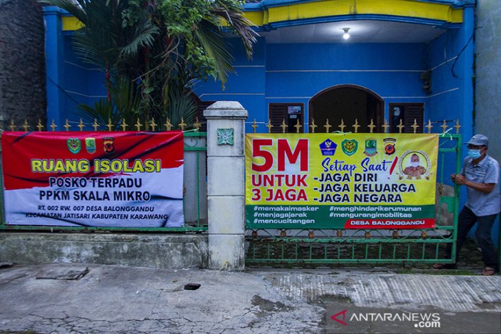 Ruang isolasi mandiri pasien COVID-19 