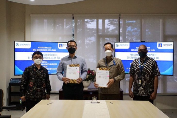 Jasa Marga gandeng Paramount Land kembangkan kawasan properti di tol