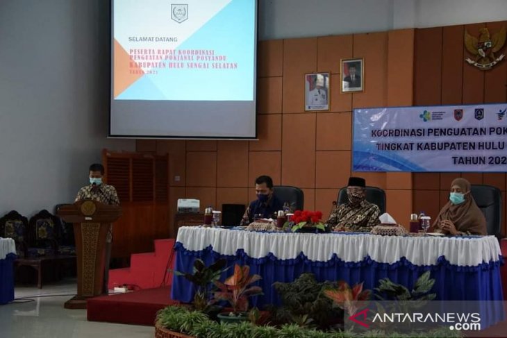Bupati HSS buka rakor penguatan pokjanal posyandu tingkat kabupaten