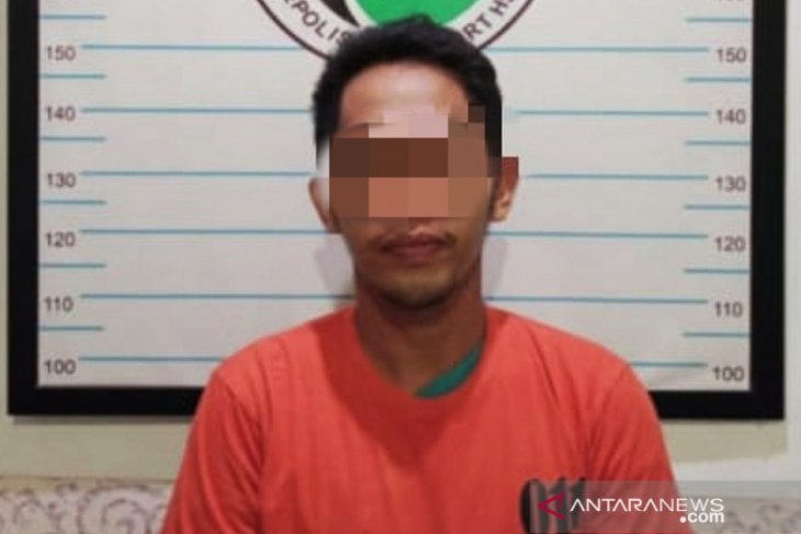 Kasus sabu makin marak di HST, kali ini polisi tangkap tersangka di depan kontrakan